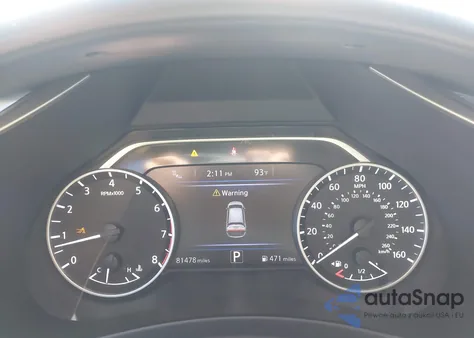 2020 Nissan Murano S Fwd из США, поврежденный, VIN 5N1AZ2AJ9LN122730